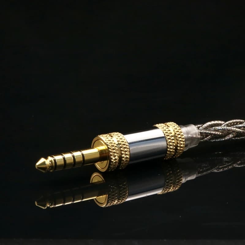 Câble de mise à niveau HIFI IEM ivipQ-537 avec 0.78 2PIN/MMCX, applicable pour AKG MOONDROP x Crinac