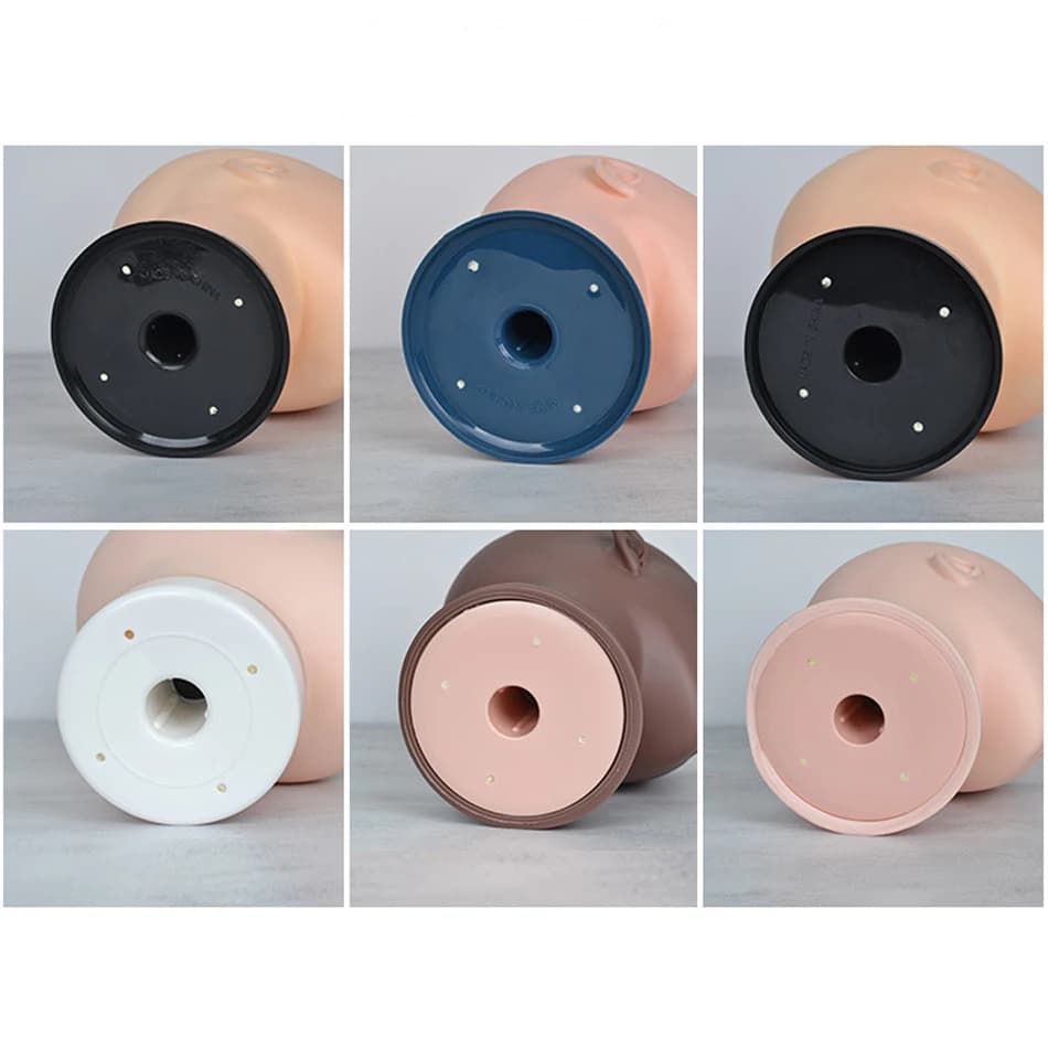 Support de perruque de tête de Mannequin avec trépied de perruque réglable, présentoir de fabricatio