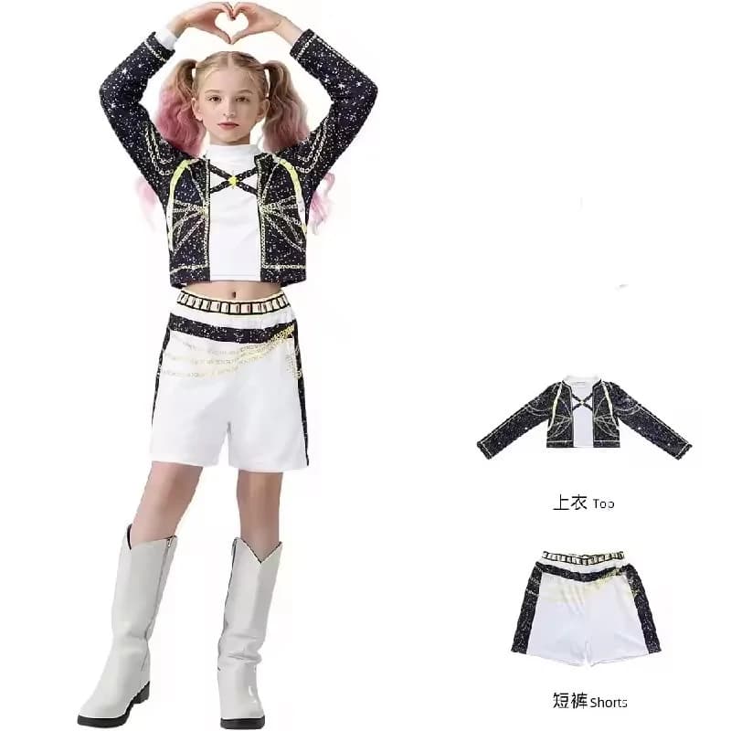 Ensembles de Cosplay de dessin animé pour filles, Costume de jeu de rôle de film pour filles, vêteme