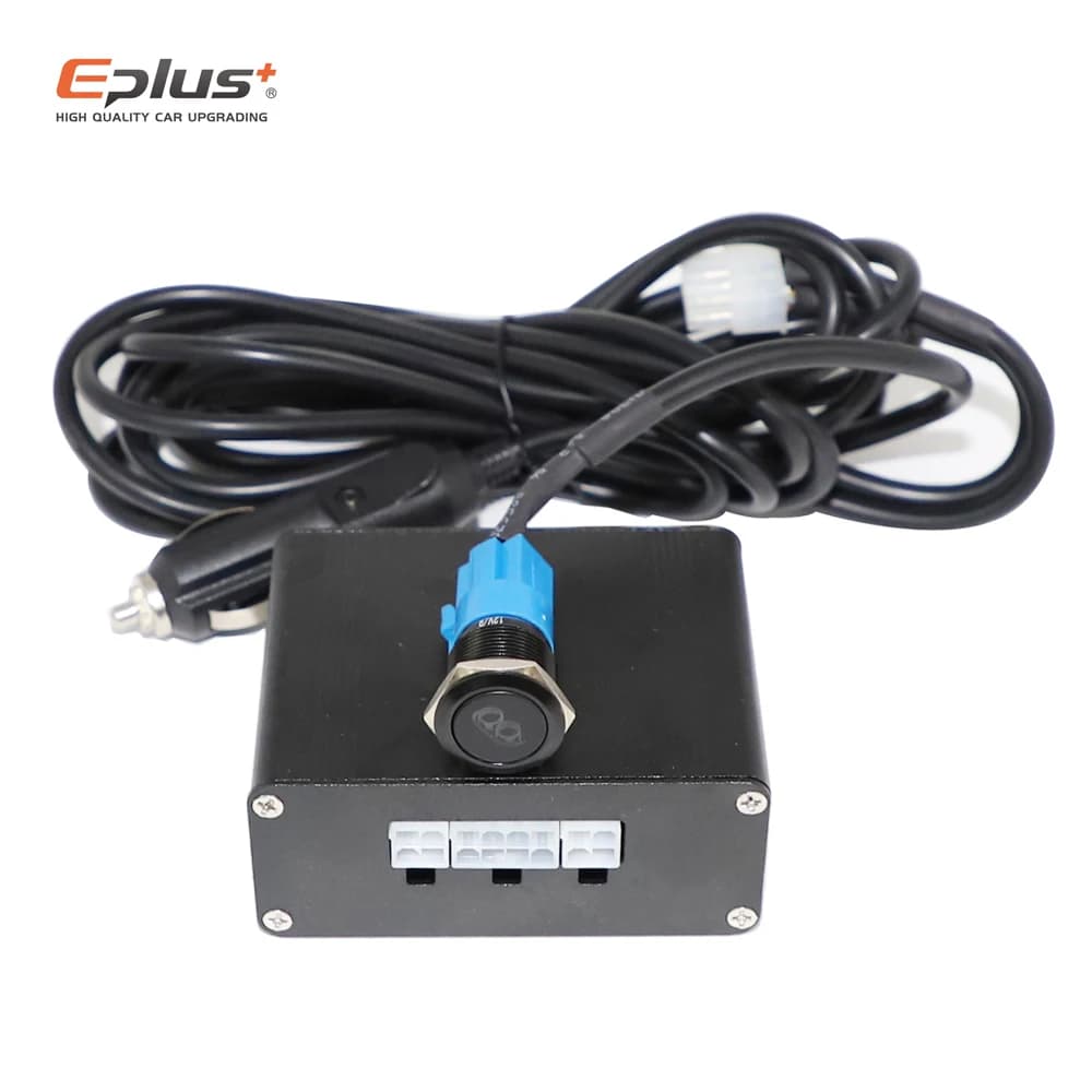 EPLUS 1 paire 2 pièces Système d'échappement de voiture Silencieux Valve électrique de commande Kit 