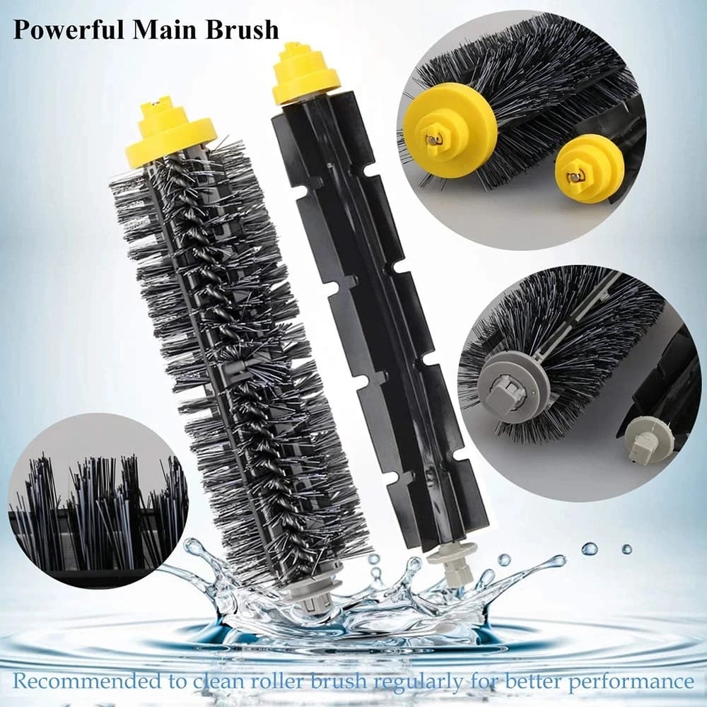 Rouleau de brosse principale de rechange pour aspirateur iRobot Roomba, brosse à poils de batteur, s