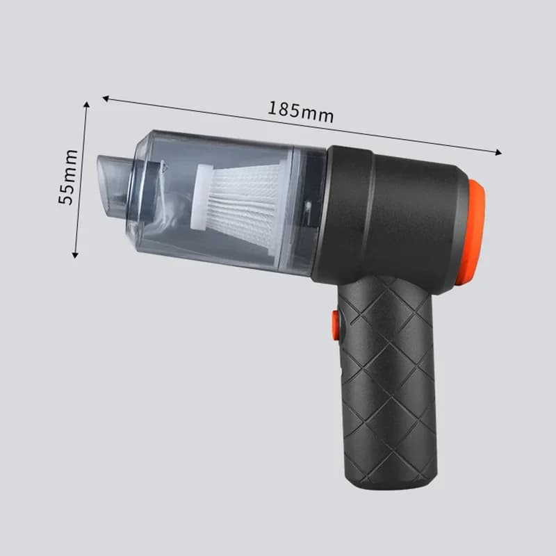 Aspirateur de voiture Portable sans fil, forte aspiration 6000PA, souffleur puissant pour voiture et