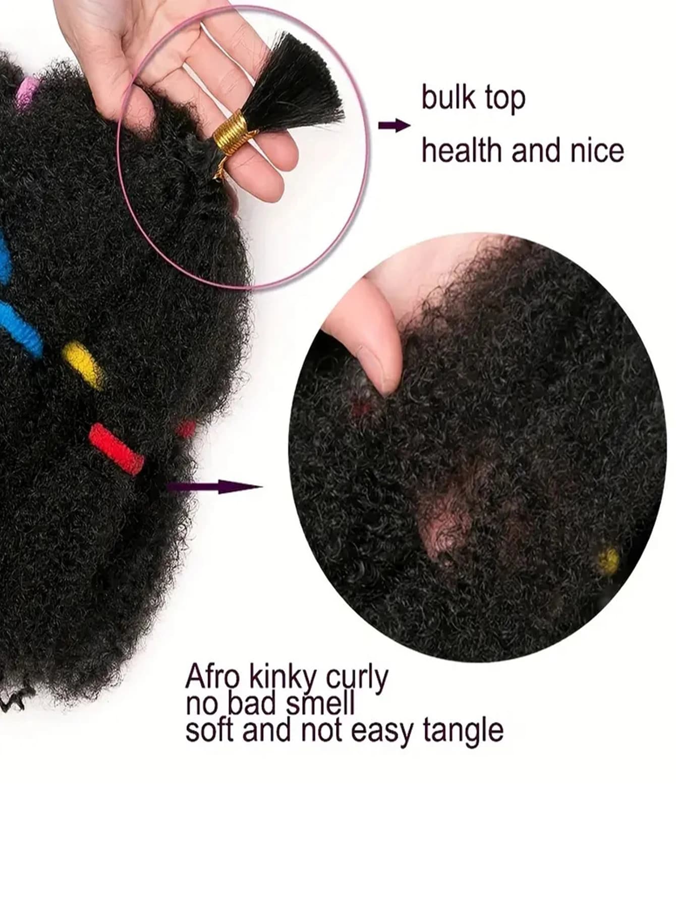 Cheveux Afro Kinky Twist pré-synthétiques, tresses au crochet, 12 pouces, 1 paquet, 10 supports par 