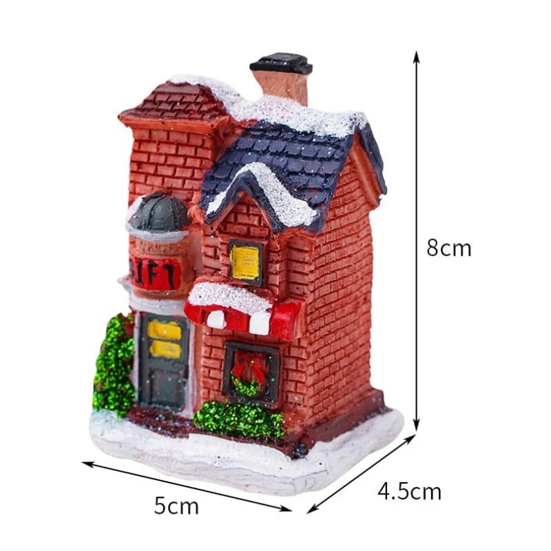 Décorations lumineuses de maison de noël pour ornements de maison, cadeau de noël pour enfants, nouv