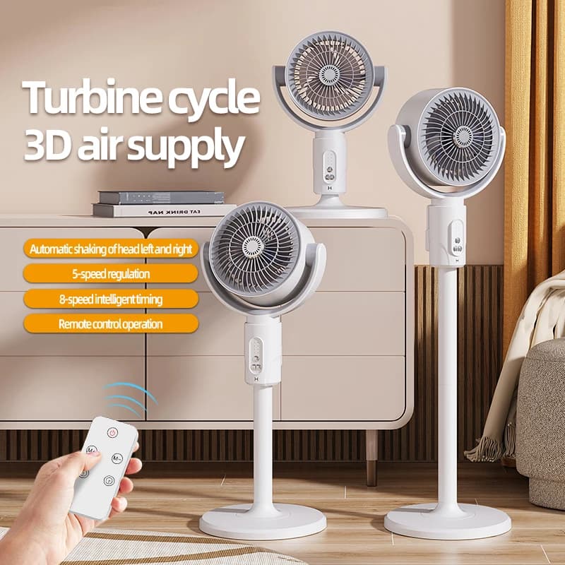 Ventilateur Osccorporelle Rechargeable à Air en Surpoids, Support Réglable à Cinq Vitesses, Recomman
