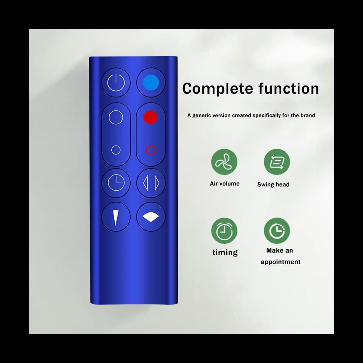 Télécommande de remplacement pour supporter ficateur d'air Dyson AM09, ventilateur sans feuilles, no