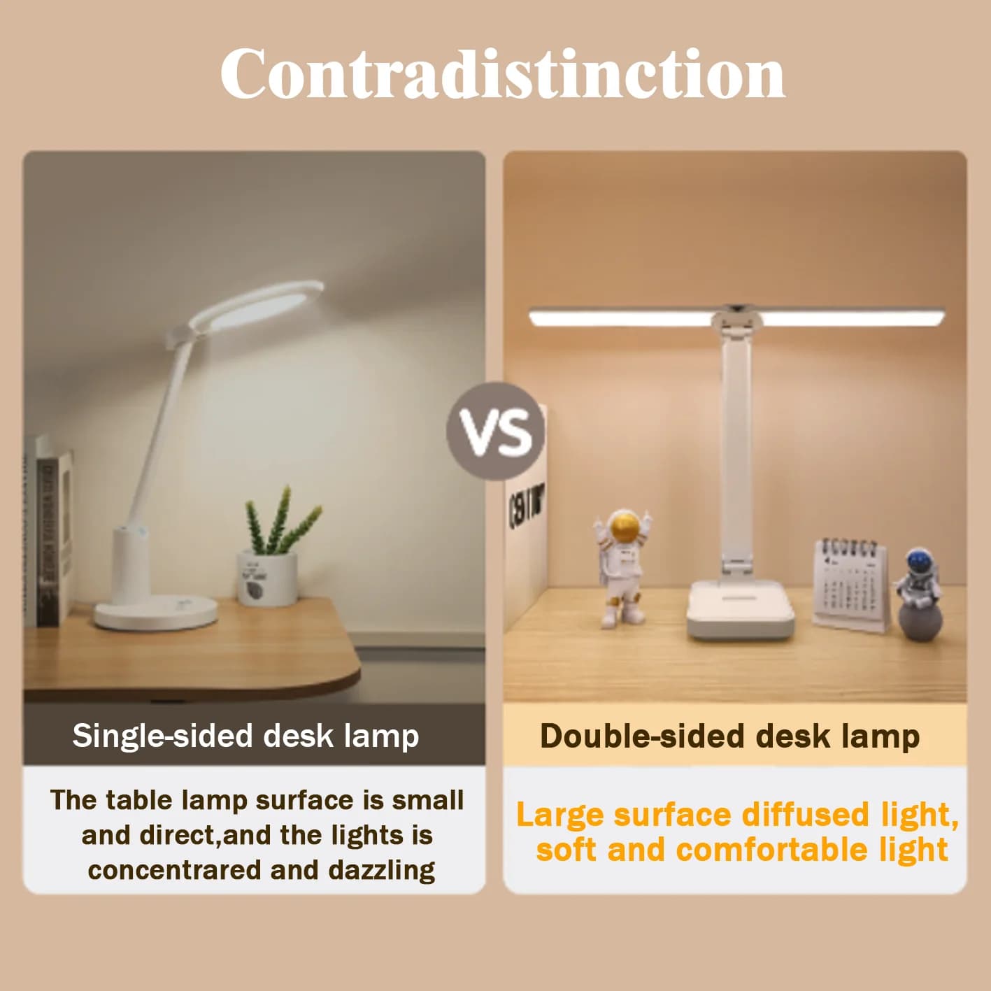 Lampe de bureau LED lampe de Table Rechargeable USB 3 niveaux Dimmable tactile éclairage de bureau P