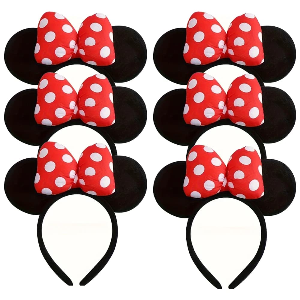 Ensemble de 6 serre-têtes mignons, accessoires capillaires multifonctionnels