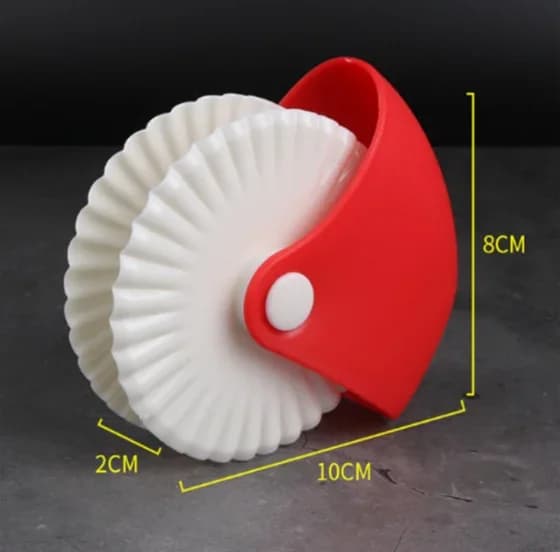 Cuisine Pizza pâtisserie treillis Cutter pâtisserie tarte décor Cutter roue en plastique rouleau pou