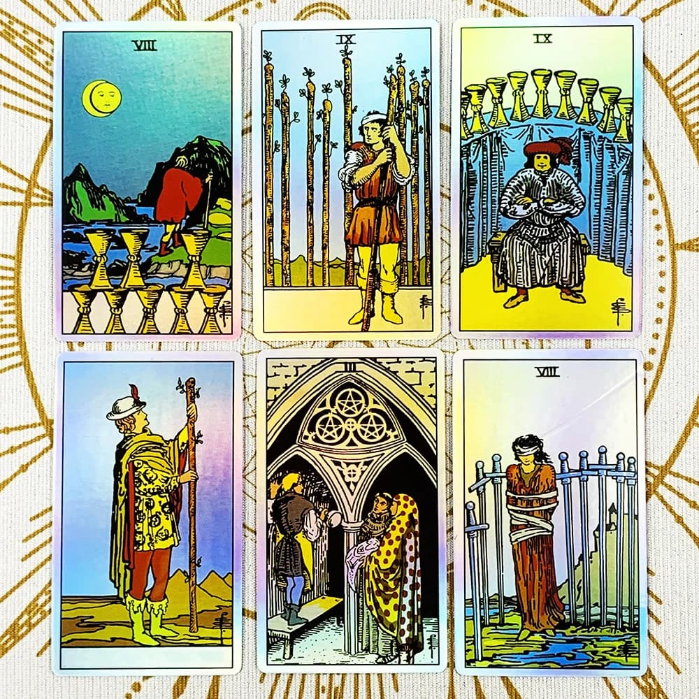 Tarot Oracle 78 pièces cartes spécialement conçues divertissement familial destin Divination jeu de 