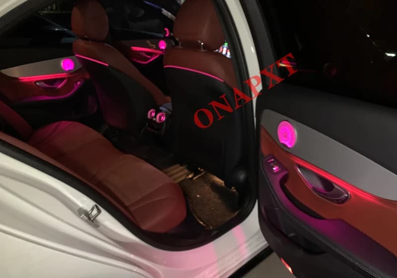 Pour Mercedes Benz Pour AMG Atmosphere LED C/GLC Coupé 2014-2022 X253 W205 Lumière d'ambiance Turbin