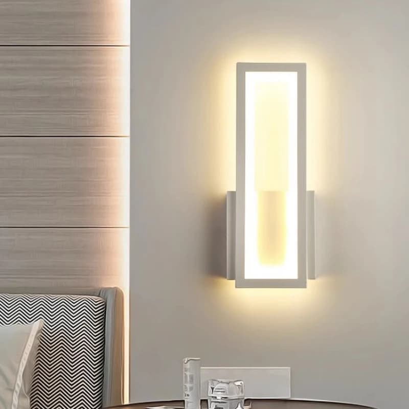 Applique murale LED moderne et créative, luminaire décoratif d'intérieur, idéal pour un fond de télé