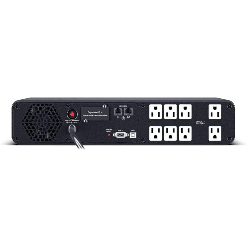 CPbloody-Système UPS Sinewave PFCRM2U PDavid, VA/1000W, 8 Prises, AVR, Profondeur Courte 2U Rack16:U