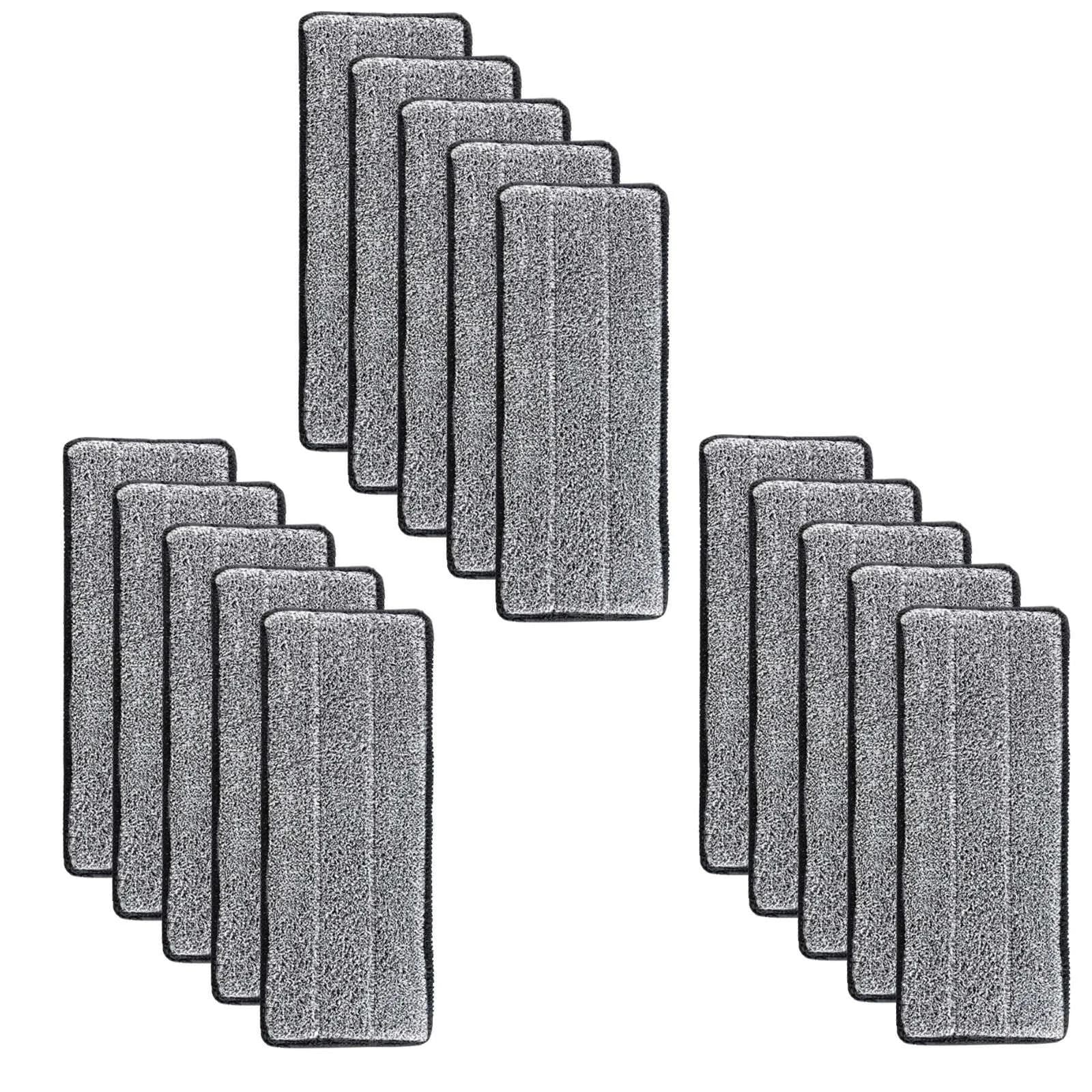 Tampon de vadrouille en microfibre de remplacement, 3 à 20 pièces, vadrouille lavable en microfibre,