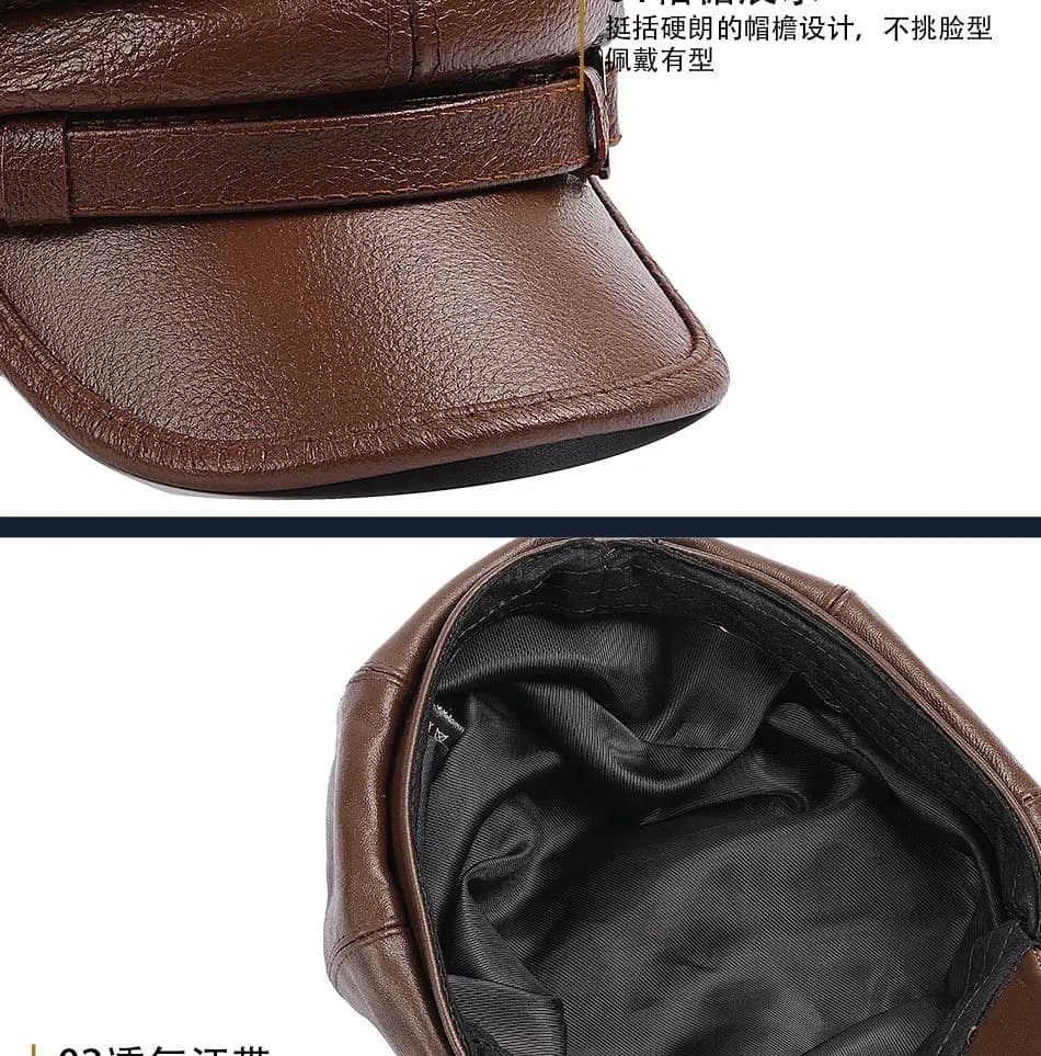 Béret en Maille Respirante pour Femme et Fille, Chapeau de Peintre à Paupières Noires, Tendance Rétr