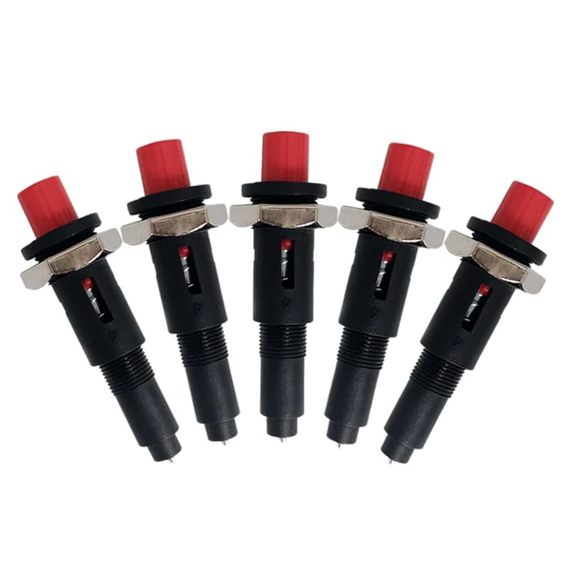 Bougie d'allumage piézo à une sortie, allumeur en céramique à bouton poussoir, briquet électronique 