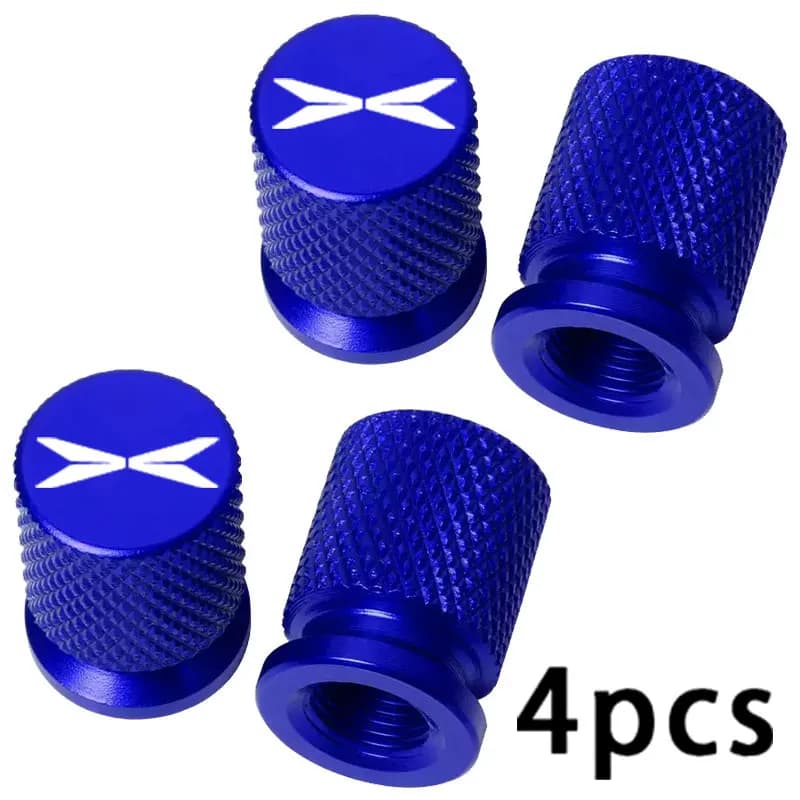 Capuchons de valve de pneu de voiture, accessoires pour Xpeng N5 P5 P7 P7i X9 M03 460 G3 G3i G6 G9 G