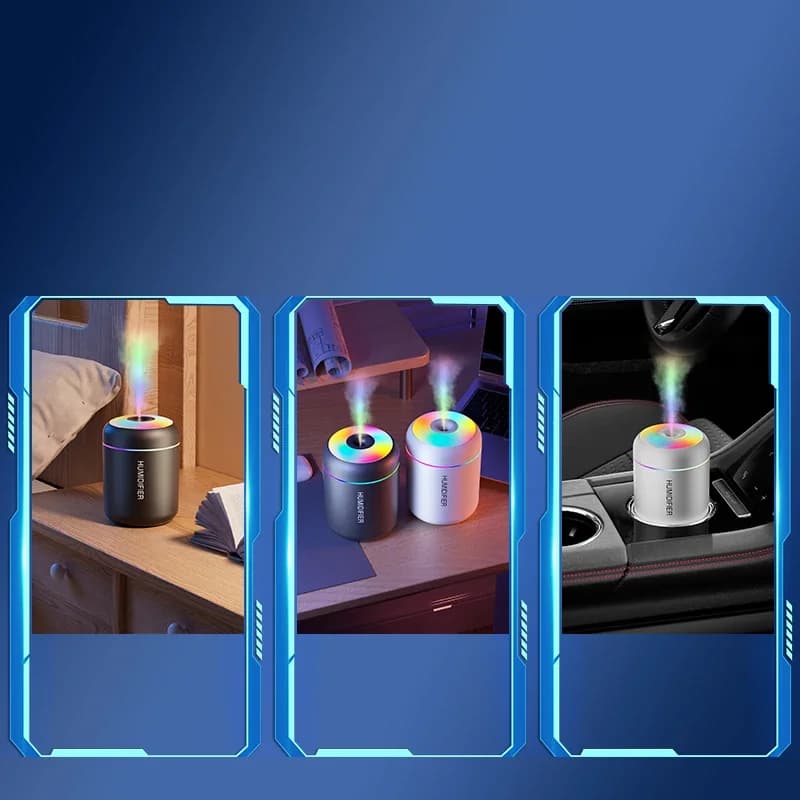 Mini humidificateur d'air électrique USB 180ML, diffuseur d'arôme, purificateur d'huile essentielle,