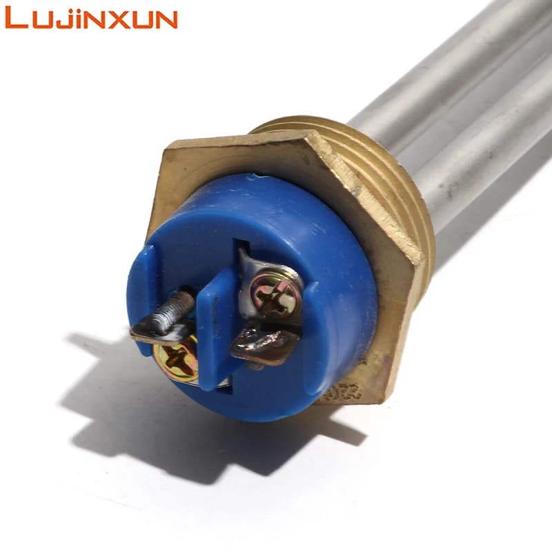 Chauffe-eau électrique à vis arrière, 152 avec filetage NPT 1 pouce, acier inoxydable 201, 1KW, 2KW,