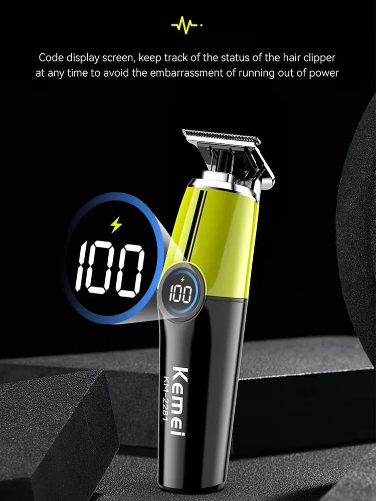 Kemei KM-2035 10W grande puissance tondeuses à cheveux électriques KM-2281 tondeuse Rechargeable KM-