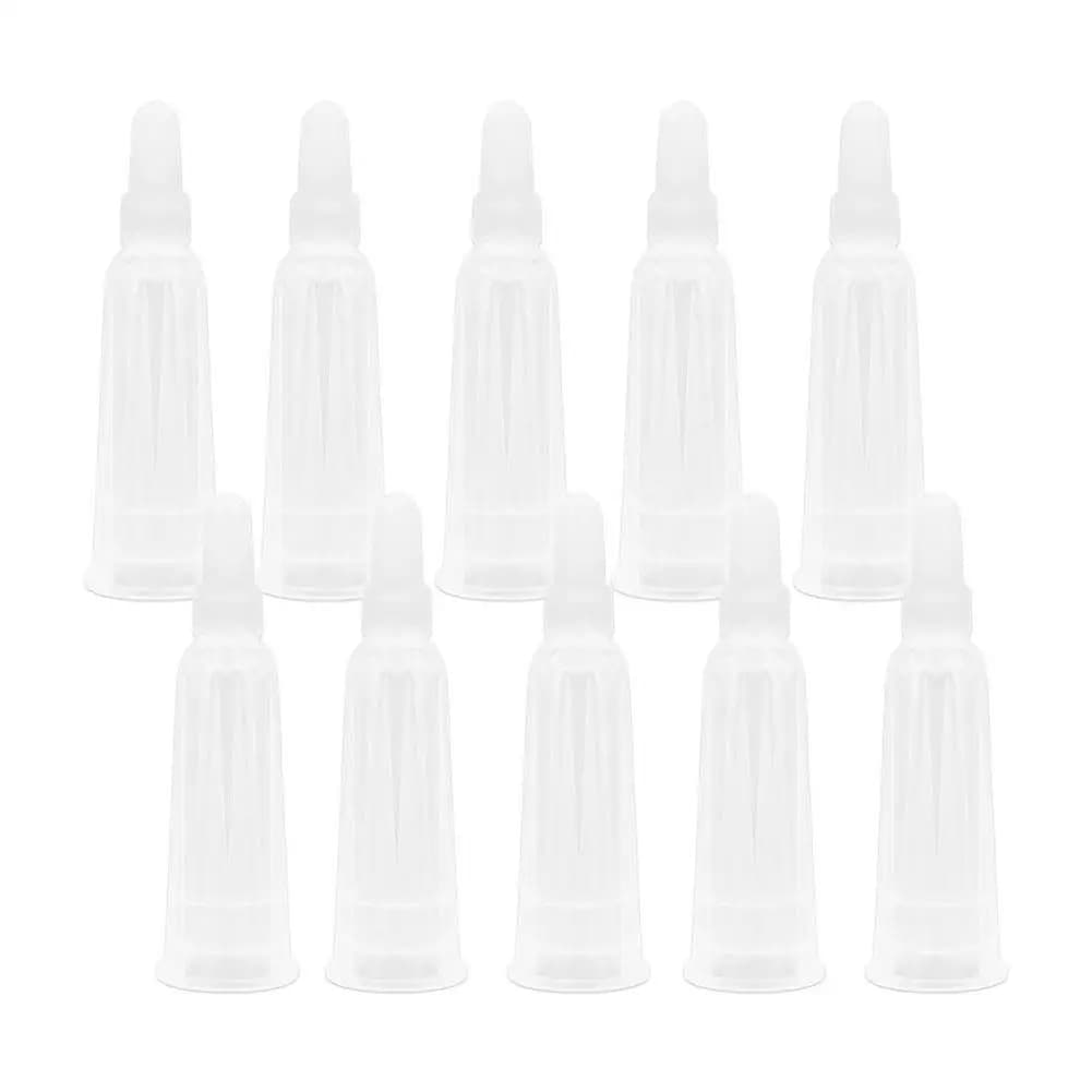 10 pièces d'embouts applicateurs pour ampoules et flacons, en TPE, pour équipements de laboratoire e