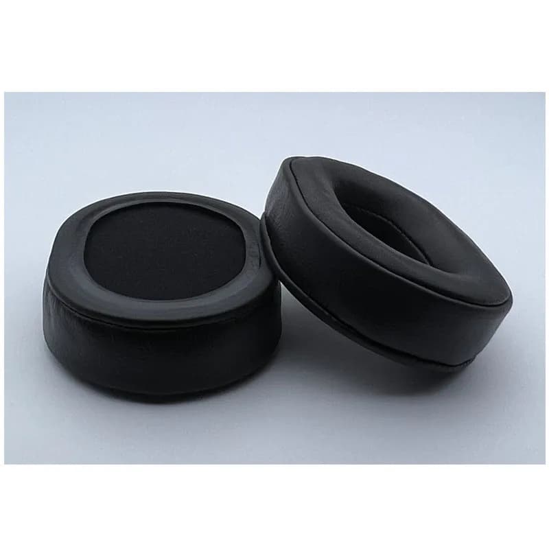 Coussinets d'oreille ovales en peau de mouton, 100x80mm, 110x90mm, 90x70mm, AKG, ATH, M50X, HyperX, 