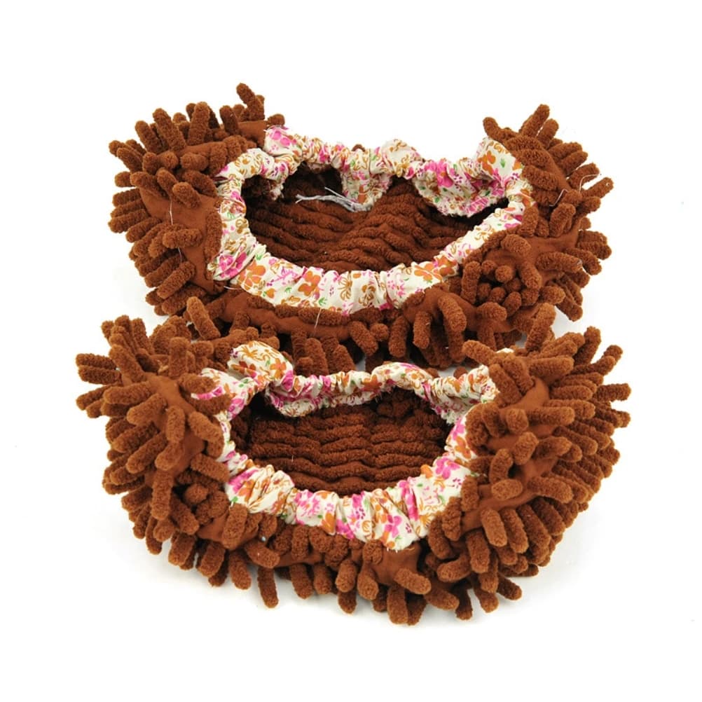 Pantoufles de vadrouille de nettoyage de sol, couvre-chaussures amovibles, lavables, chaussettes, ba