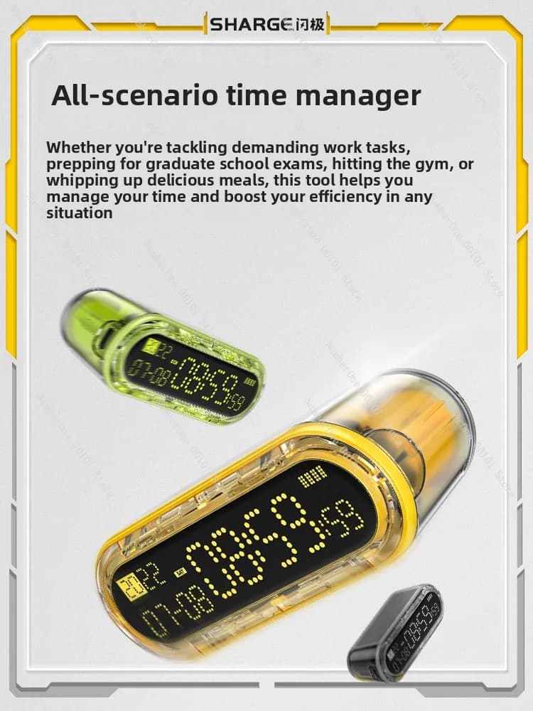 Banque portative d'alimentation de banque 5000mAh de puissance de capsule de temps de gravité pour H