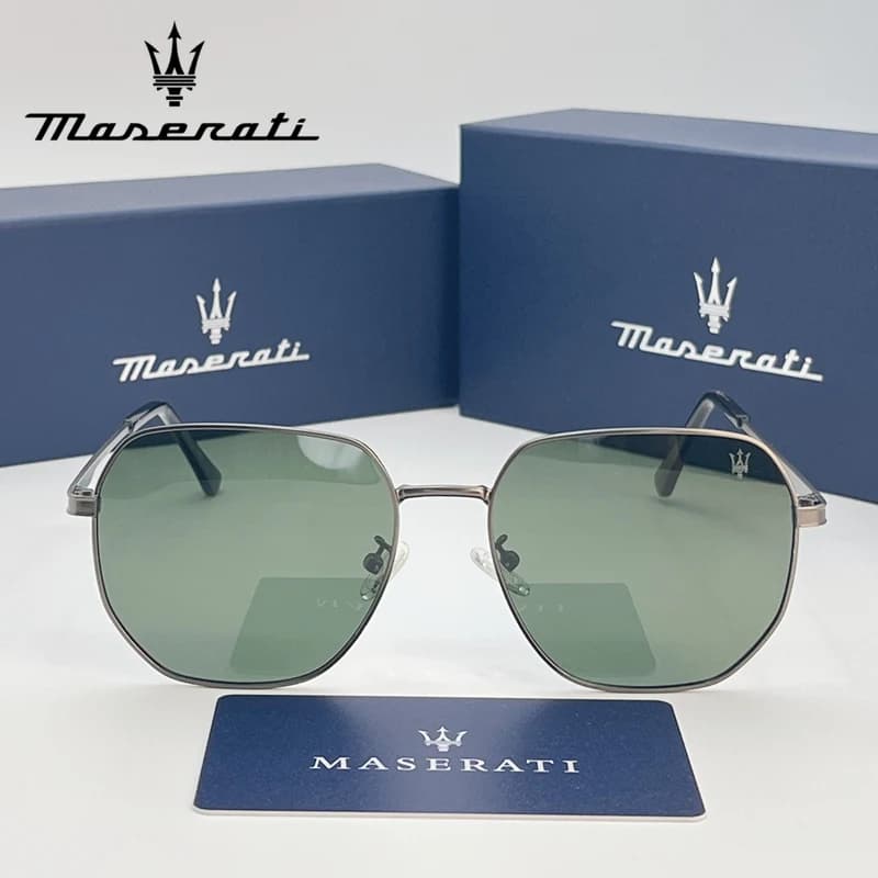 MASERATI lunettes de soleil haut de gamme élégant carré lunettes de soleil polarisées conduite lunet