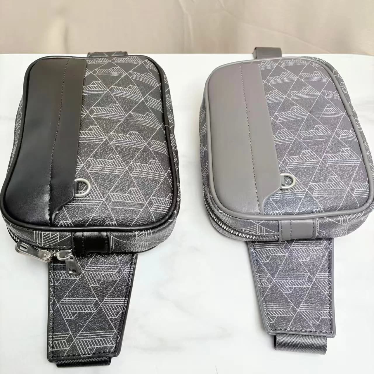 Sac banane Monogram en cuir PU de qualité supérieure