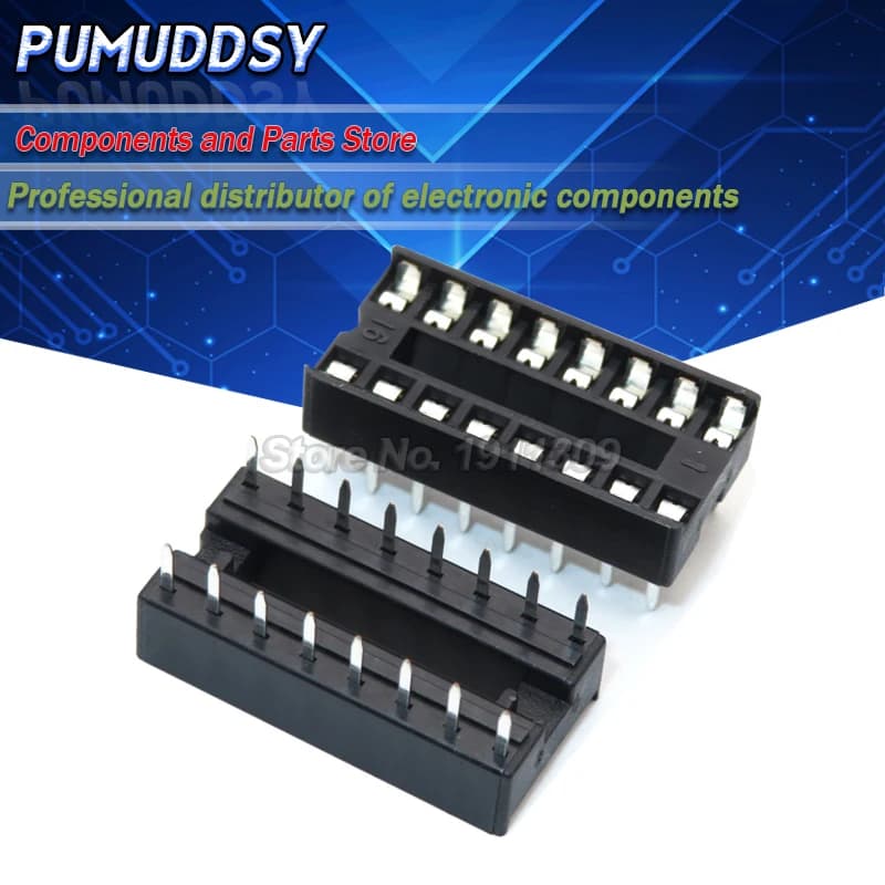 10 pièces 16pin broches broche DIP DIP16 IC prises adaptateur Type de soudure prise