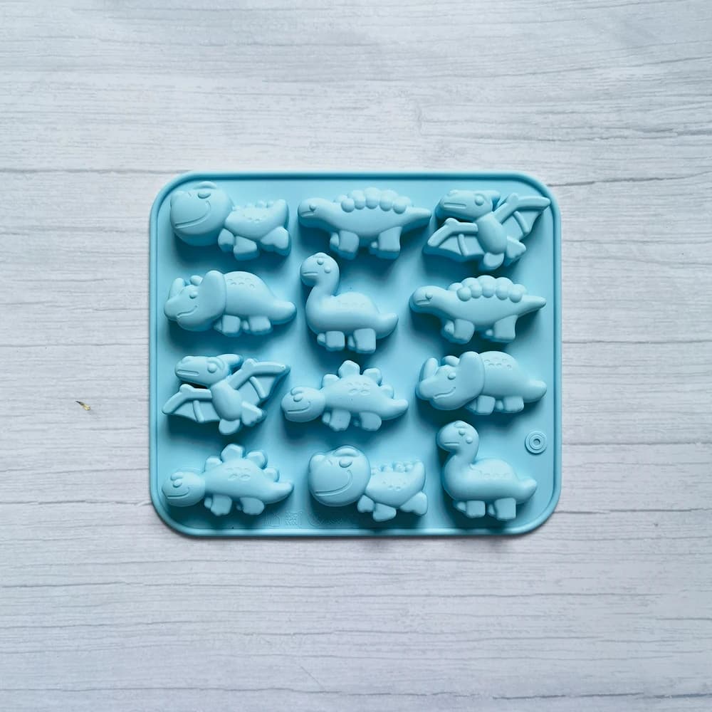 Moule 3D dinosaure en Silicone pour Fondant, chocolat, bonbons, Biscuit, gâteau, bougie, savon, arti