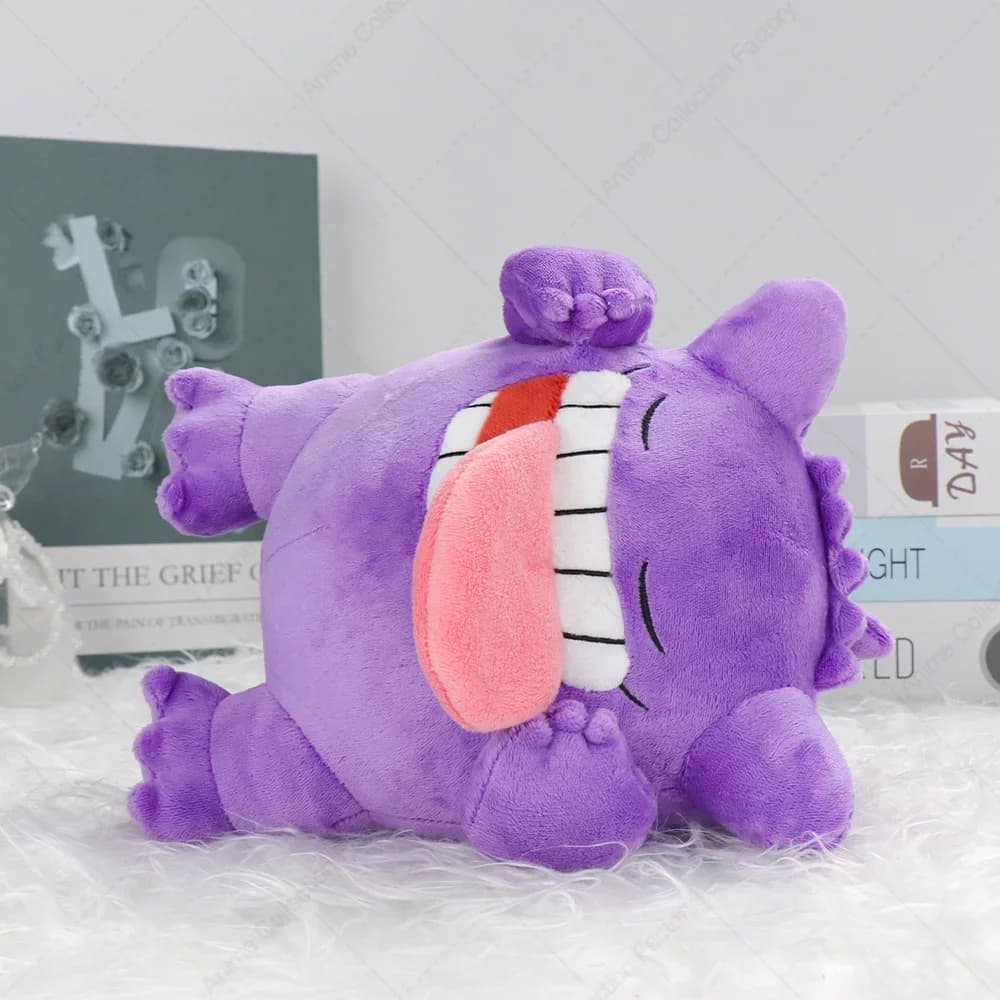 Nouveau Pokemon dormir Gengar jouets en Peluche Anime monstre de poche Mega Gengar Peluche poupées c