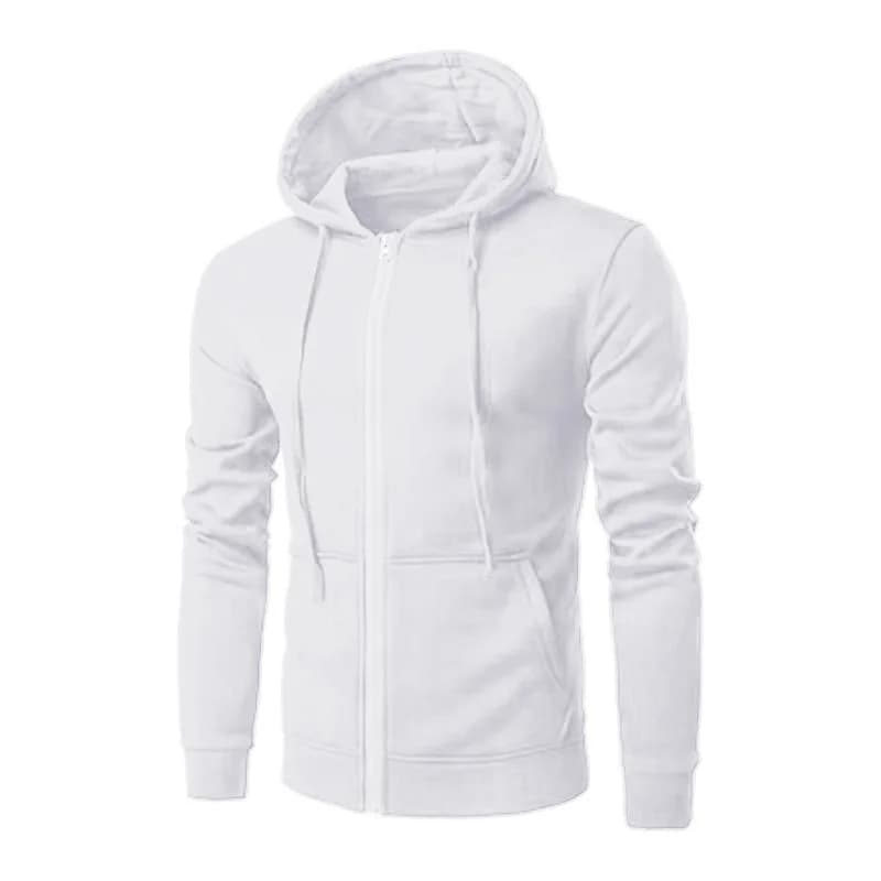 Printemps automne hommes sweats à capuche à manches longues cardigan à fermeture éclair homme/femme 