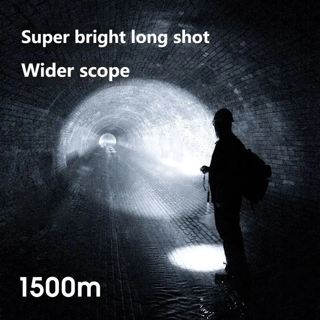 Collection AliExpress Philips-Lampe de poche LED étanche avec USB 18650, batterie aste, 4 modes d'éc
