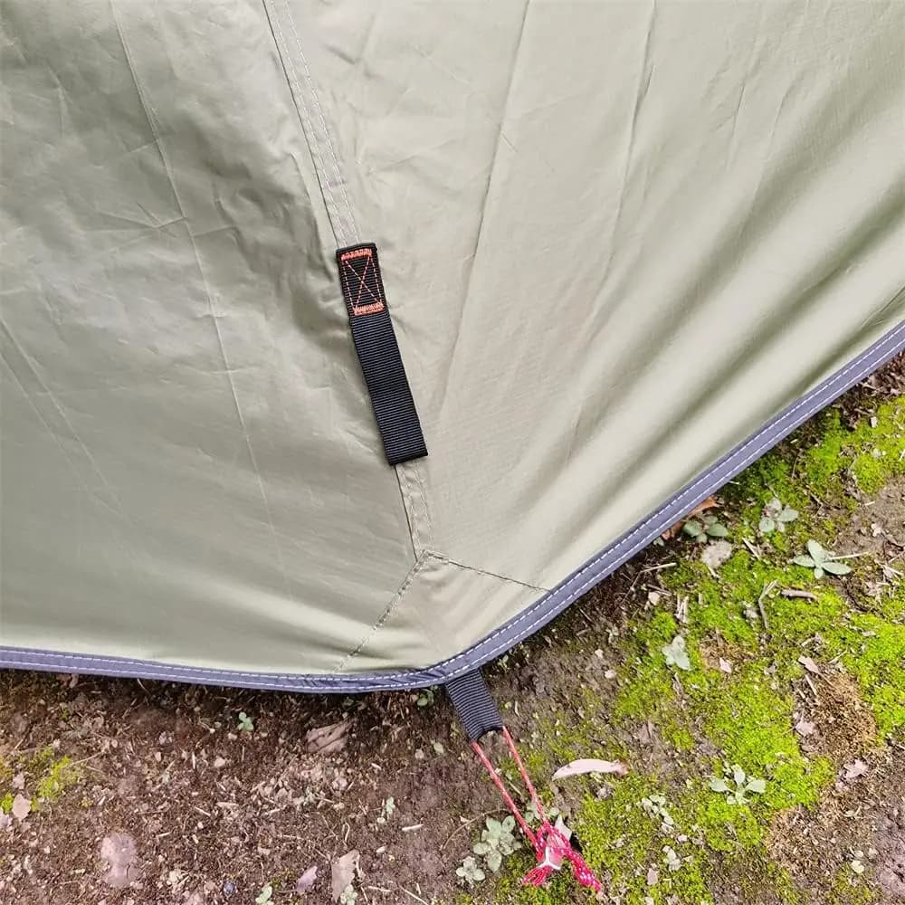 MCETO TX400Ultra tente de poêle, tente chaude Tipi réglable en hauteur équipement de voyage de chass