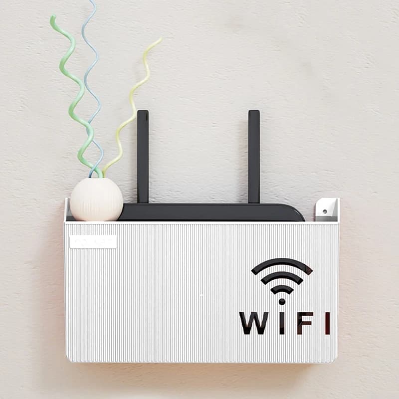 Support de rangement pour routeur, boîte de rangement pour décodeur TV