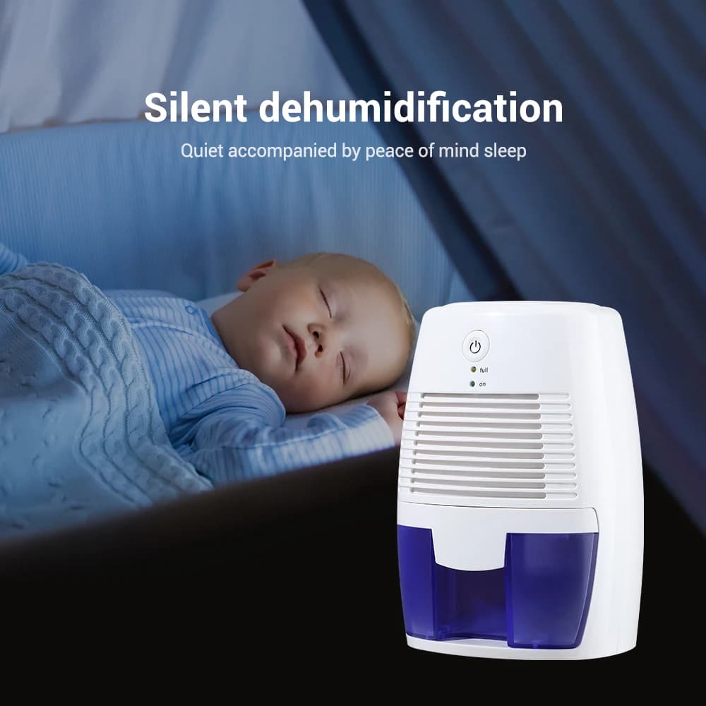 Purificateur d'air portable DeAquarelle, USB, absorbeurs d'humidité muets, sécheur d'air pour la mai