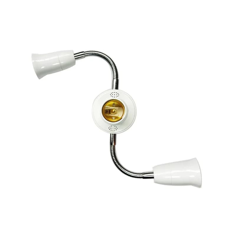 E27 multi tête tube flexible LED tête de lampe de conversion universelle double tête lampe étendue t