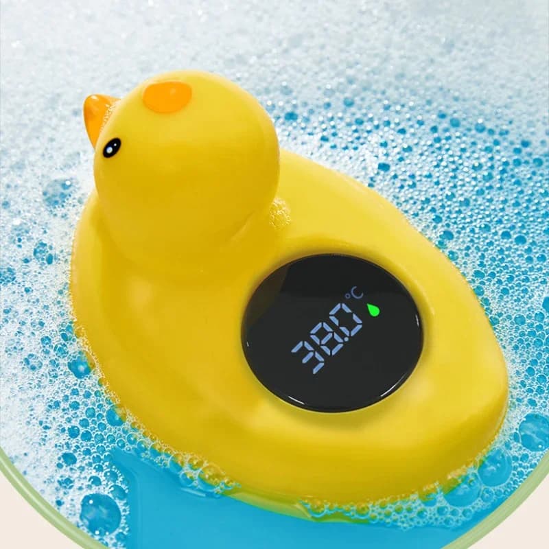 Petit canard jaune thermomètre bébé baignoire douche thermomètre à eau bébé capteur de température s