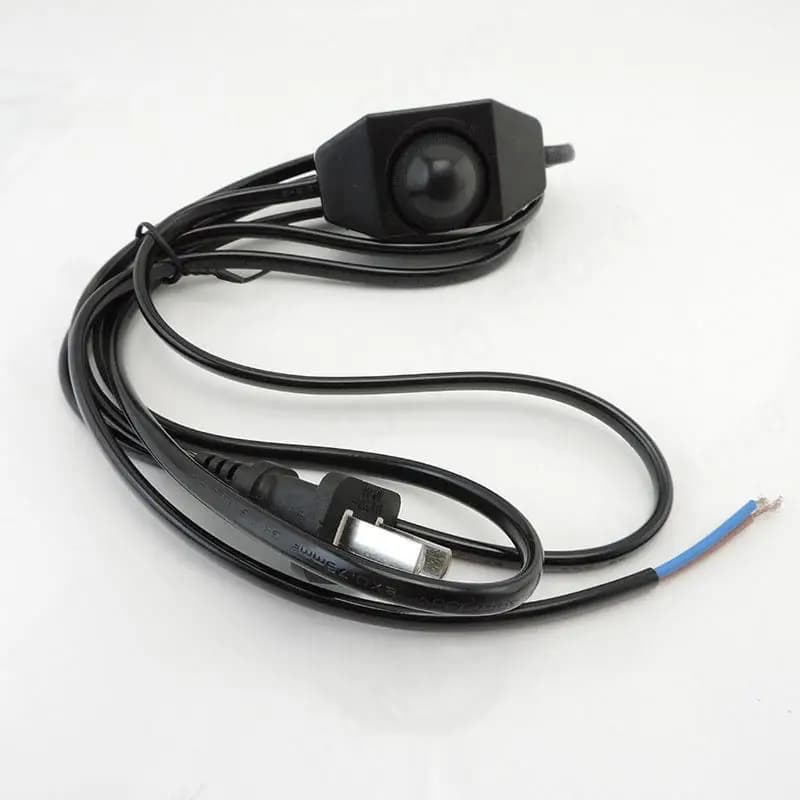 Câble d'interrupteur d'alimentation à intensité variable, ligne de lampe modulateur convaincue, cont