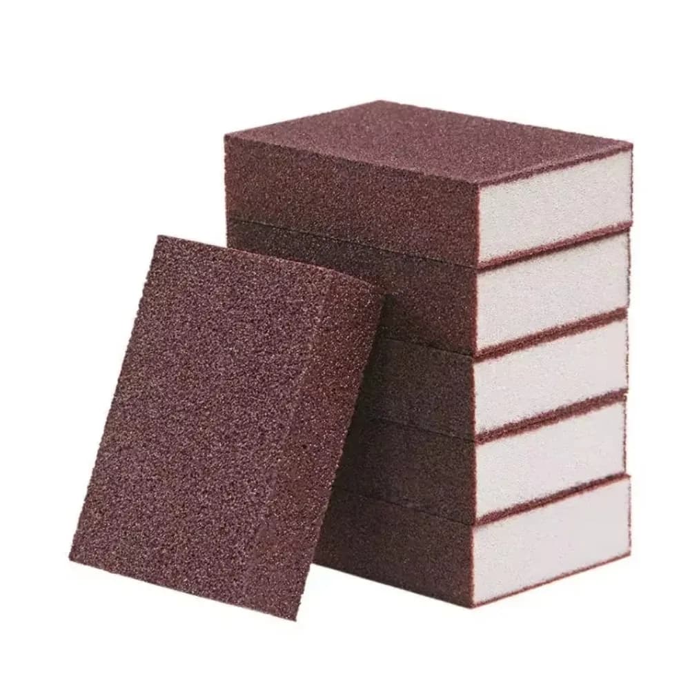 Gomme éponge Nano carborundum, 1 à 8 pièces, brosse de nettoyage de la rouille pour Pot de cuisine, 