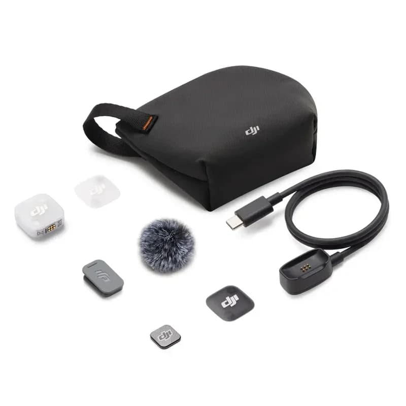 Microphone sans fil DJI Mic Mini 2, autonomie de 48 heures et économie d'énergie, trois préréglages 