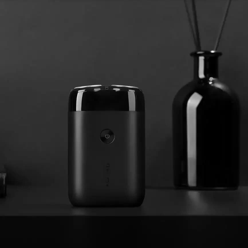 Rasoir électrique portable XIAOMI Mijia S100 pour hommes - Mini tondeuse à barbe de voyage rechargea