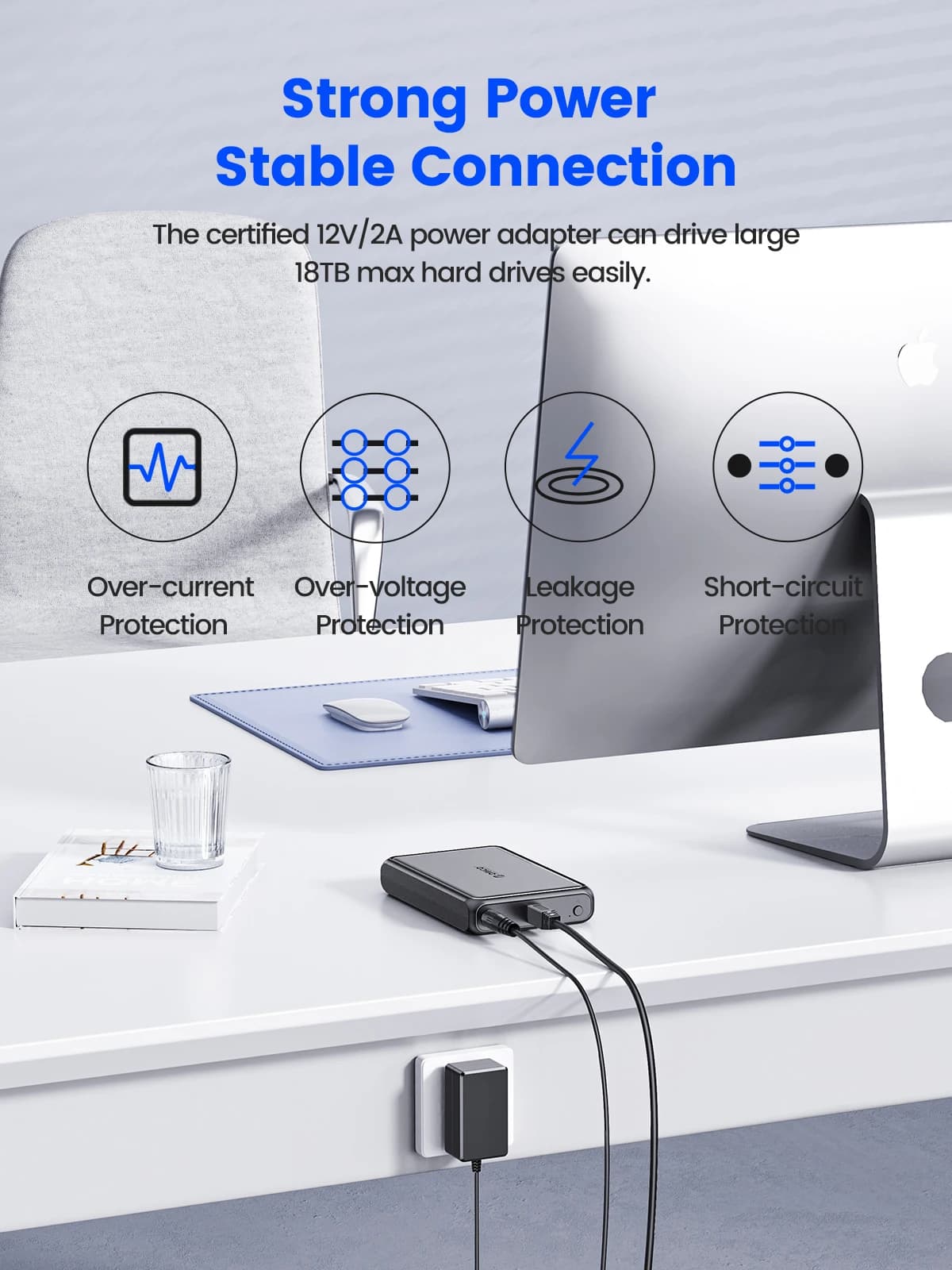 ORICO 3.5 "type-c boîtier de disque dur 5Gbps SATA vers USB3.0 USB3.1 boîtier de disque dur pour SSD