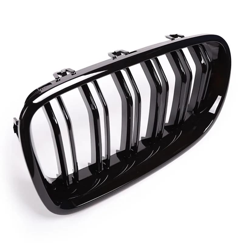 Pulleco-Calandre Avant de Voiture Noire Brillante, pour BMW Série 5 F10 F11 F18 520 523 525 520d 530
