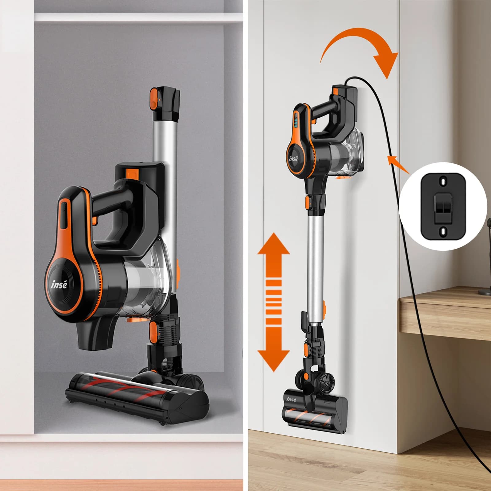 INSE-Aspirateur sans fil, S610