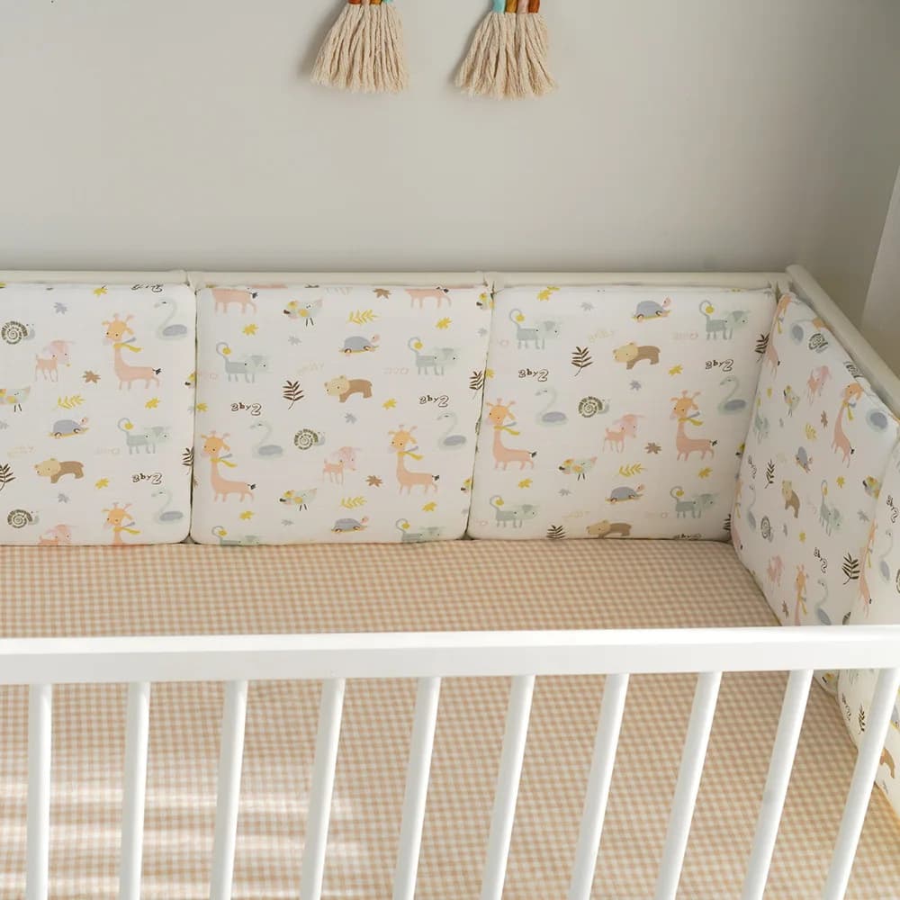 Pare-chocs anti-collision lavable pour lit de bébé, garde-corps de lit pour nouveau-né, sécurité, R6