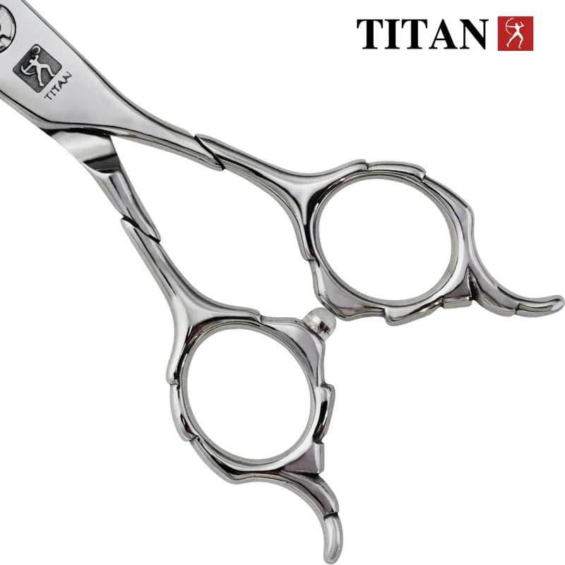 Ciseaux de coiffure professionnels Titan, ciseaux à effiler, ciseaux de salon, ciseaux de barbier