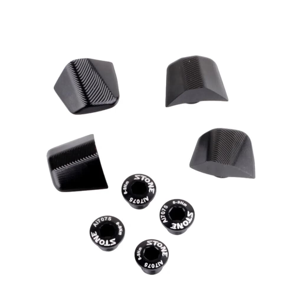 Boulons à plateau unique, écrous décorés en alliage pour Shimano FC-9000 R7000 R8000 R9100 R9200 fc-